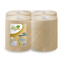 CARTA IGIENICA MINI JUMBO LUCART ECO NATURAL MT.150 X 12